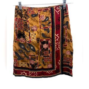 REQUIREMENTS wrap mini skirt